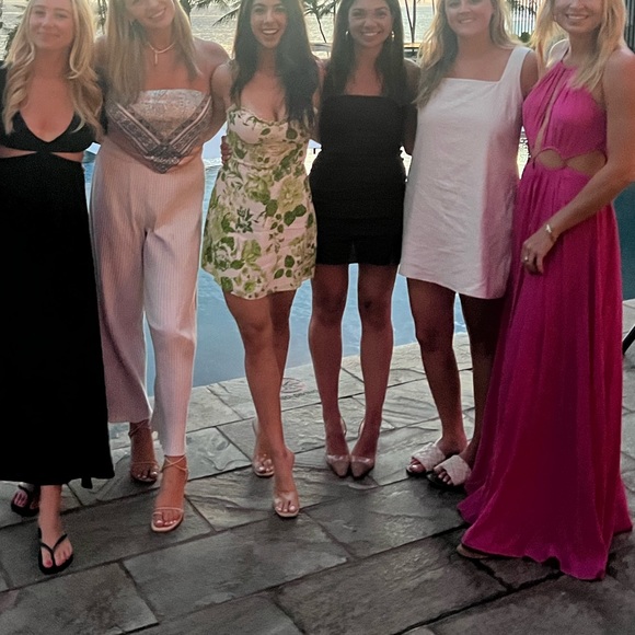 Vici Dolls Pink Cutout Maxi Dress - Picture 6 of 7